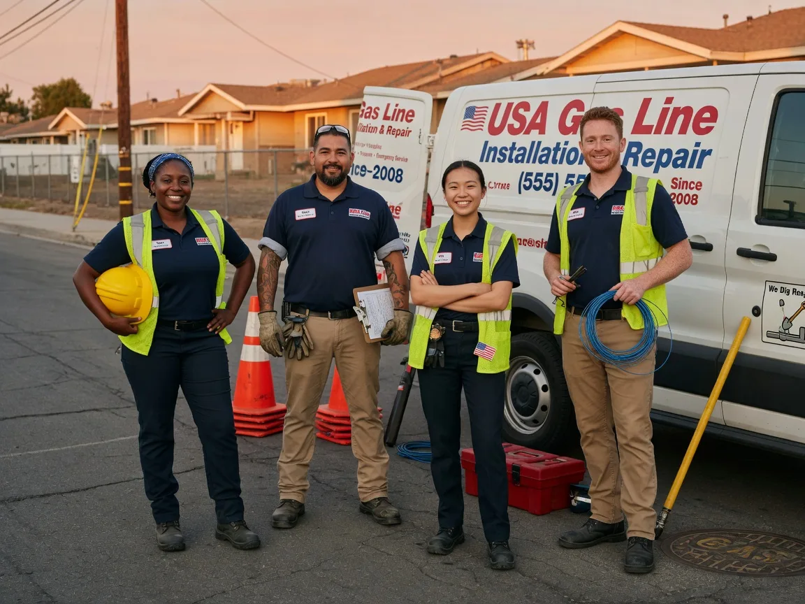Gas Line Installation company in West Falls, NY